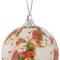 14ct. Snowman Decoupage Christmas Plastic Ball Ornaments